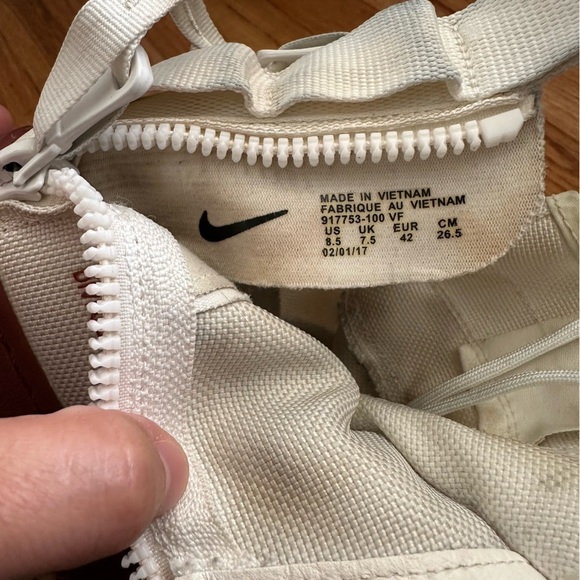 Nike SF Air Force 1 Mid Mars Stone Sneakers Shoes Ivory Red Retro Men’s Size 8.5 - Picture 13 of 14